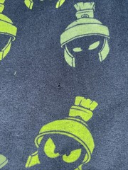 VTG Marvin the Martian All Over Print T Shirt Mens L/XL Warner Brothers Looney
