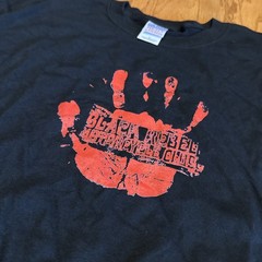 Vintage Black Rebel Motorcycle Club BRMC Band T Shirt Size XL Y2K 2000s Hand