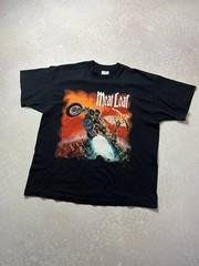 DDP Vintage 1996 Meat Loaf Rock And Roll World Tour Band Concert Tour Tee Rare