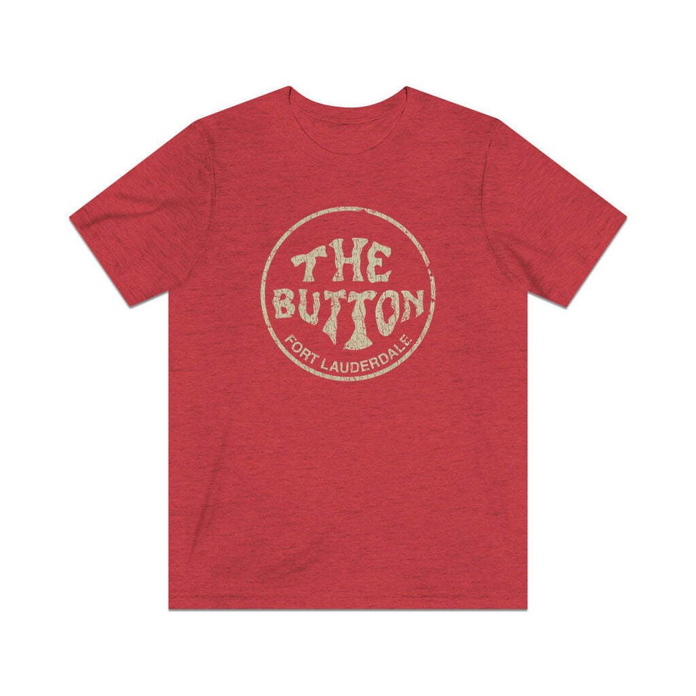 The Button Fort Lauderdale 1970 Vintage Men’s T-Shirt