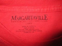 VINTAGE MARGARITAVILLE IT’S 5 O’CLOCK SOMEWHERE GRAPHIC T SHIRT LARGE FREE SHIP