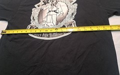Audaces Fortuna Juvat T Shirt Size Large Black Mission First