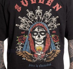 Sullen Art Collective Santa Muerte 1 Ton Tee SCM7042 Short Sleeve Men`s T-shirt
