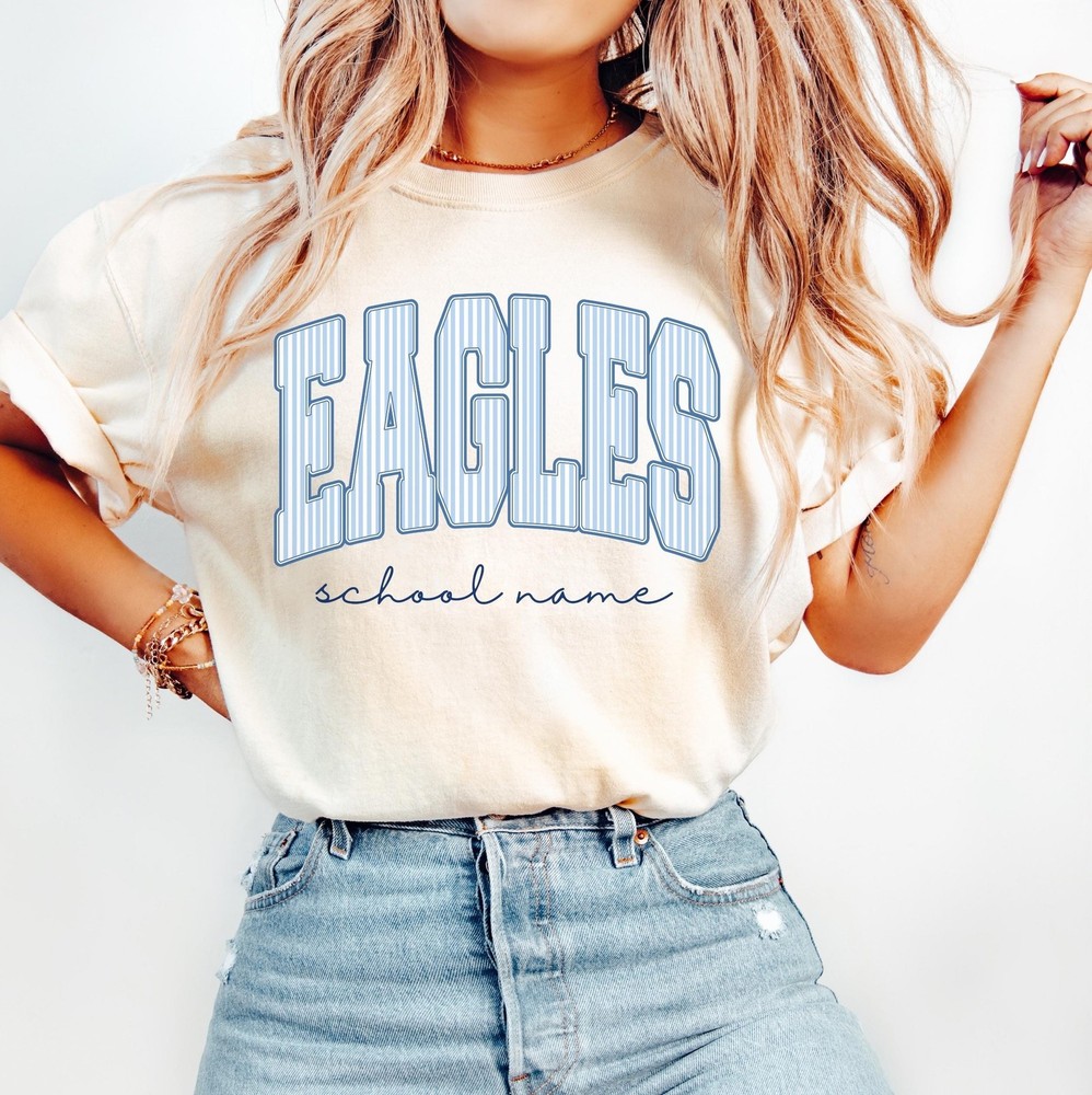Custom Mascot Shirt Personalized School Spirit Teacher Unisex Back to School