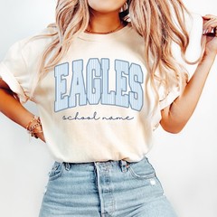 Custom Mascot Shirt Personalized School Spirit Teacher Unisex Back to School
