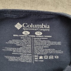 Columbia Shirt Mens XL Black Greater Outdoor Gear Graphic Forrest Trees