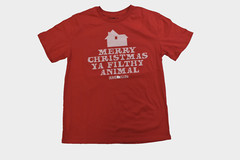 Home Alone Mens Merry Christmas You Filthy Animal Holiday Classic Shirt New L
