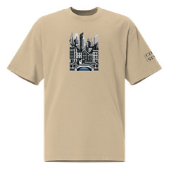 Oversized faded t-shirt (NEW YORK)