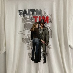 Vtg Tim McGraw Faith Hill Soul 2 Soul Tour 2006 Shirt XL Country Music Merch Tee