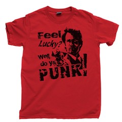 DIRTY HARRY T Shirt Feel Lucky Punk Clint Eastwood Western DVD Blu Ray Box Set