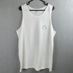 Delta Pro Weight No Problemo Custom Graphic Tank Top White Men L Cotton Summer