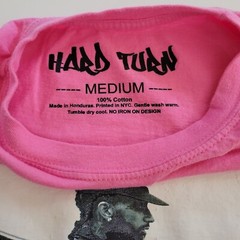 Nipsey Hussle T shirt MED Pink Marathon Continues Mixtape Hip Hop Rose Clique