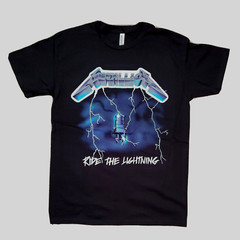 FREE SAME DAY SHIPPING Classic METALLICA RIDE THE LIGHTNING Black Shirt XL