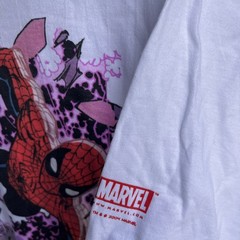 2000s Vintage Spider-man Graphitti T Shirt XL 2004 Comics Promo NOS