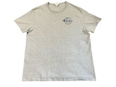 Champion Men’s XL International Unity Classic Heritage Tee Gray White Blue