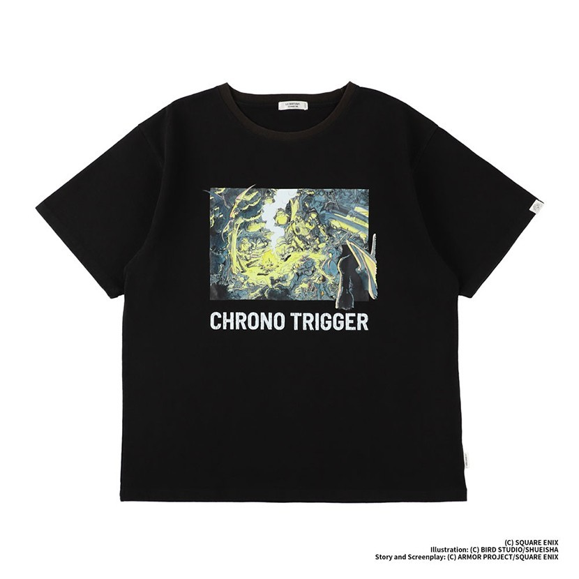 CHRONO TRIGGER x Lit Baff Apt. – Fade Black Tee T-shirt Square Enix