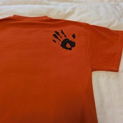Lumbee Tribe of NC Orange Turtle Tee Unisex (M) 50/50 Cotton/Polyester