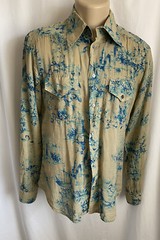 Dolce & Gabbana men’s shirt, Sz M, 100% Cotton, Chest 43”, Made In Italy