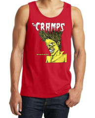 The Cramps Rock Band Black Tank Top (Various Colors)