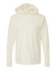 Comfortwash By Hanes Unisex Garment-Dyed Jersey Hooded Long Sleeve T-Shirt – GDH