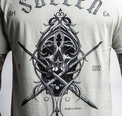 Sullen Art Collective Shelter Premium Fit SCM7783 Short Sleeve T-shirt For Men