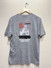 Vespa Piaggio T Shirt Grey Dark Muse XL New With Tags Fits Smaller