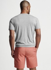 Peter Millar Size XL Crown Lava Wash Pocket Tee, Coastal Grey, NWT, $65