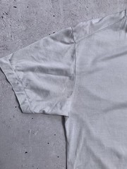Stone Island Mens Medium M Off White Chalk T-Shirt Left Chest Badge Logo Top