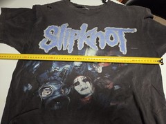 Slipknot T Shirt Vintage Rare Blue 2001 Size L Free post within Australia