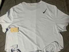 NIKE AEROSWIFT RUNNING #057 GHOST & BLACK DRI-FIT ADV SHIRT SIZE 2XL MEN $90.00