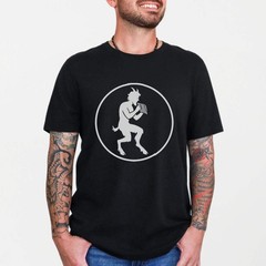 Pan Satyr T-Shirt | Flute Playing Greek God Unisex Graphic Print Tee Shirt