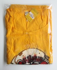 🔥Traditional Balinese Indonesia Barong Lion T-Shirt Yellow Size L Gift Souvenir