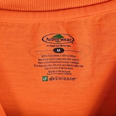 Arborwear T-Shirt Mens Medium Stretch Tech 2-Tone Long Sleeve Crew Neck 706586