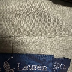 Ralph Lauren BLAKE Silk Cotton XL Shirt Brown Used For 14Y+ Japan