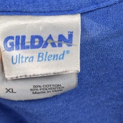 Funny Shirt Mens XL Support Your Local Hookers Graphic Tee Blue Gildan Humor VTG