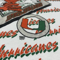 Vintage Miami Hurricanes Basketball Breakthrough T-Shirt Mens XL 90s NCAA