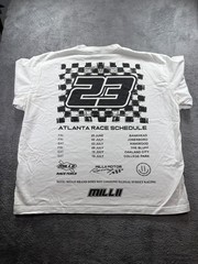 Milli Merch Milli Racing Atlanta I-285 Graphic T-Shirt White Size S