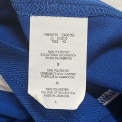 Champion Double Dry Mens Blue White Athletic Shirt NWT Wicking Odor Resist L