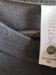 Next Level Men’s XL Crew Neck T-Shirt SS “Liberty or Death” “Lions Not Sheep”