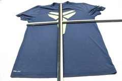 Nike Kobe Bryant Black Mamba T-Shirt Mens Large Blue Short Sleeve Distressed
