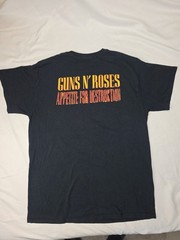 Spring Ford Classic Sports Wear Guns N’ Roses Black Tee Short Sleeve Size Large