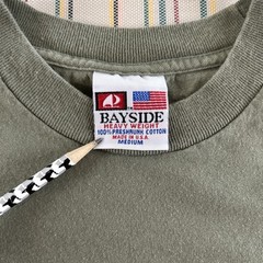 VTG Arkansas Natural Bridge Shirt Mens Medium Green Bayside Nature Outdoors 8545