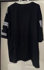 Vintage Southpole Mens Big 6X Black Skull Graphic Tee T-Shirt Allover Streetwear