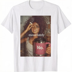 Funny Distressed Doll Face Meme T-Shirt