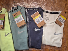 NIKE DRI-FIT MILER UV MENS T-SHIRT FITNESS TRAINING GYM SHORT SLEEVE RUNNING TOP