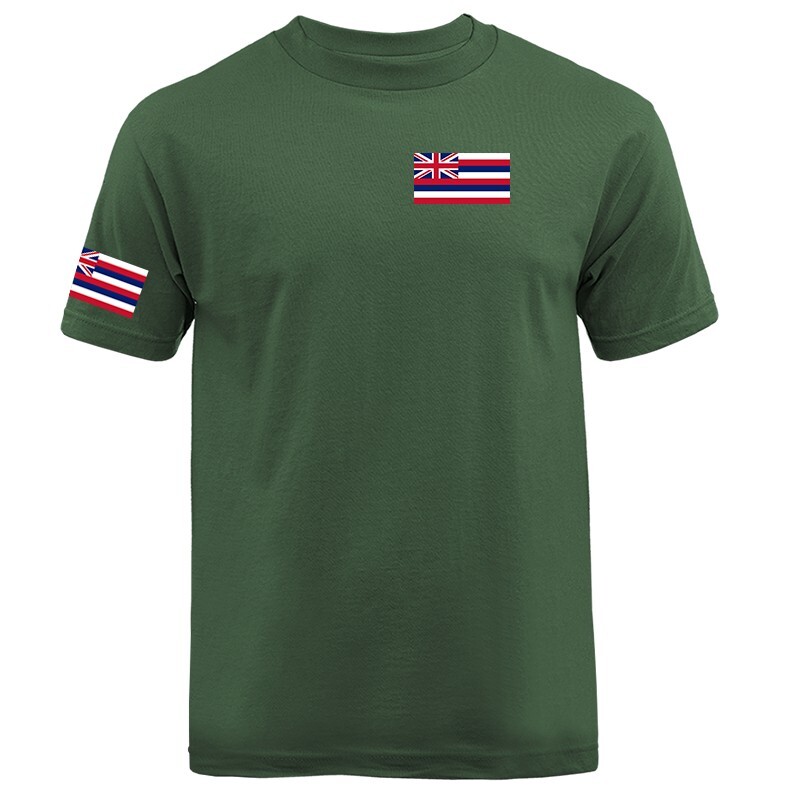 State of Hawaii Flag Crest HI Graphic T-shirt