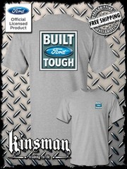 Built FORD Tough Logo T-Shirt – Official Licensed Authentic F-150 Truck Mustang