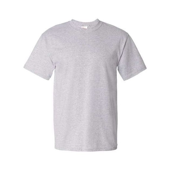 Hanes Men’s Size M Light Steel T-Shirts – 100% Cotton, Ultra Soft –C3–