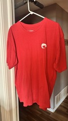 Costa Men’s Graphic Logo Short Sleeve T-Shirt XXL Cotton Blend Assorted Colors