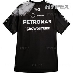 Y-3 F1 DRVR Short-Sleeve Jersey ‘Black’ Men KQ9844 New Size